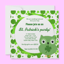 Irish Owl invitations