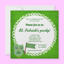 Irish Owl invitations