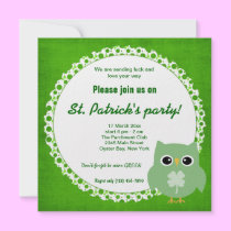 Irish Owl invitations