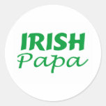 Irish Papa Stickers