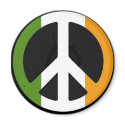 Irish Peace SIgn magnets