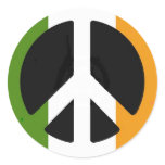 Irish Peace Sign stickers