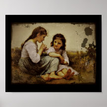 Irish Penny Whistle Girls Print