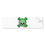 irish pirate skully skull bumper stickers