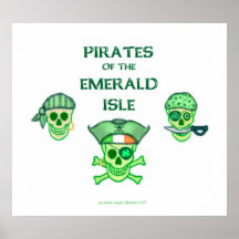 Irish Pirates Art Print
