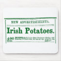 Irish Potato Newspaper Advertisement Civil War era mousepads