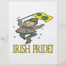 Irish Pride Flyer Design