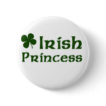 Irish Princess Pinback Buttons