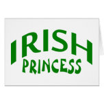 Irish Princess Greeting Cards