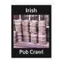 Irish Pub Crawl Postcard