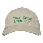 Irish Pub Embroidered Hat embroidered hats