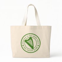 Irish Pub Harp Jumbo Tote Bag