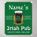 Irish Pub Poster posters