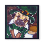 Irish Pug magnets