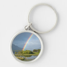 Irish Rainbow Keychain
