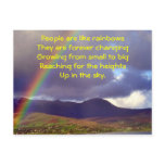 Irish Rainbow Postcard