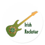 Irish Rock Star Stickers