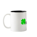 Irish Sagittarius with Clover mugs