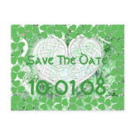 Irish Save the Date - Distressed-Grunged postcards