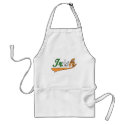 Irish Script aprons