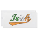 Irish Script rack cards
