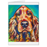 Irish Setter Card