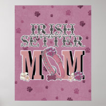Irish Setter MOM Posters