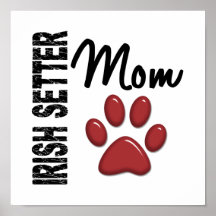 Irish Setter Mum 2 Poster