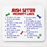 IRISH SETTER Property Laws 2 mousepads