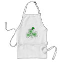 Irish Shamrock aprons