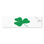 Irish Shamrock bumper stickers