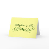 Irish Shamrock design Greeting Card