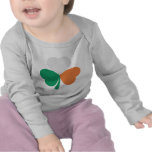 irish shamrock flag t-shirts