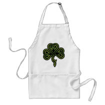 Irish Shamrock Gift Apron