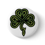Irish Shamrock Gift buttons