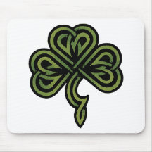 Irish Shamrock Gift Mouse Mat