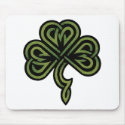 Irish Shamrock Gift mousepads