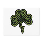 Irish Shamrock Gift postcards
