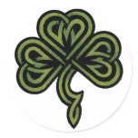 Irish Shamrock Gift stickers
