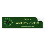 Irish Shamrock Series bumper stickers