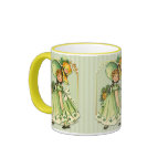 Irish Shamrock Stroll mugs