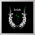 Irish Shamrock Tattoo posters