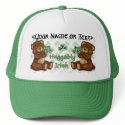 Irish Shamrock Teddy hats