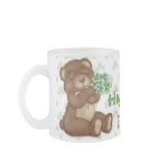 Irish Shamrock Teddy mugs