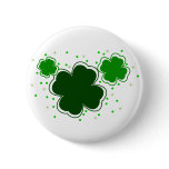 Irish Shamrocks buttons