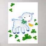 Irish sheep poster posters