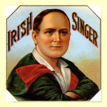 Irish Singer Cigar Label posters