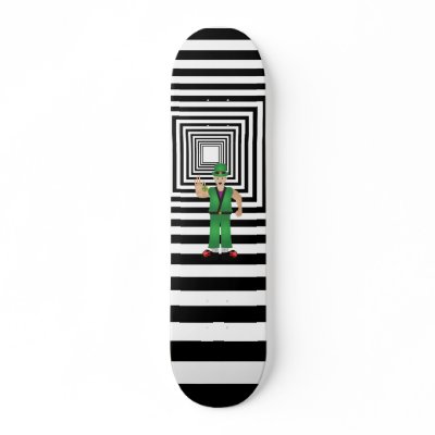 Irish Skateboard Deck by mantisgraffix