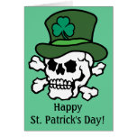 Irish Skull Greeting Cards