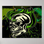 Irish Skull posters